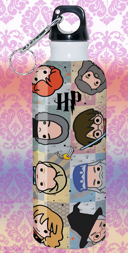 Botella Deportiva 750ml Harry Potter Chibi Printconttent Suela