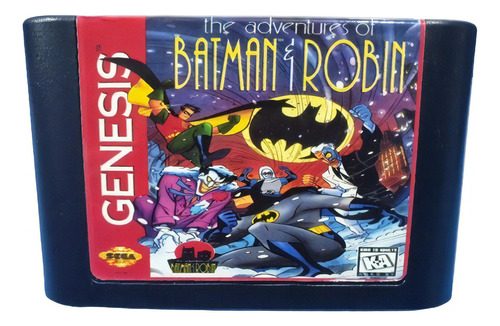 Jogo De Mega Drive, The Afventures Of Batman & Robin, Sega