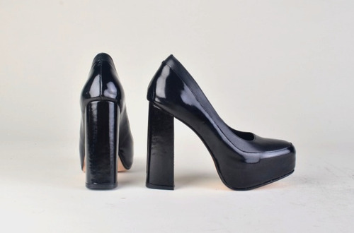 Imagen 7 de 7 de Zapatos Stilettos Taco Alto De Mujer De Cuero Piera- Ferraro