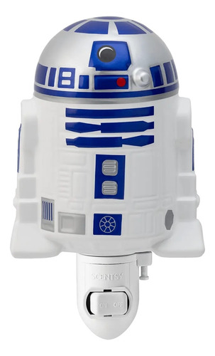 Calentador Para Ceras Aromáticas R2d2 Star Wars De Scentsy Blanco