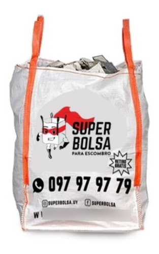 Bolsa Escombros 1.5 Mt3 Retiro Gratis Super Bolsa Ferreplus