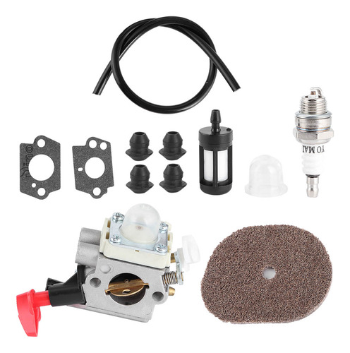 Conjunto De Limpador De Filtro De Carburador Para Fs50 Fs56
