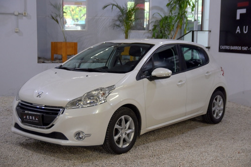 Peugeot 208 Allure 1.5 Nafta 2014 Blanco Excelente Estado!!!