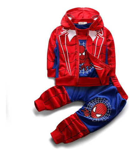 Conjunt Sudadera With Capucha 3 Piece Spider-man For Childre