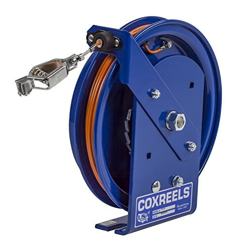 Coxreels Carretel Retráctil Con Cable Estática 35' Aceroinox