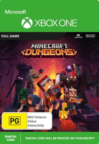 Minecraft Dungeons - Xbox One - Key Codigo Digital