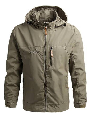 Chamarra Impermeable Con Capucha Tactical Windbreaker Para H