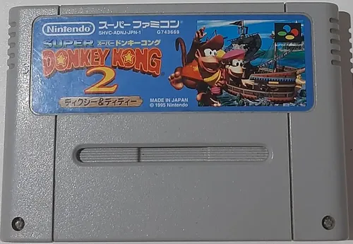 Jogo De Nintendo Super Famicom Donkey Kong Country 2 Usado | MercadoLivre