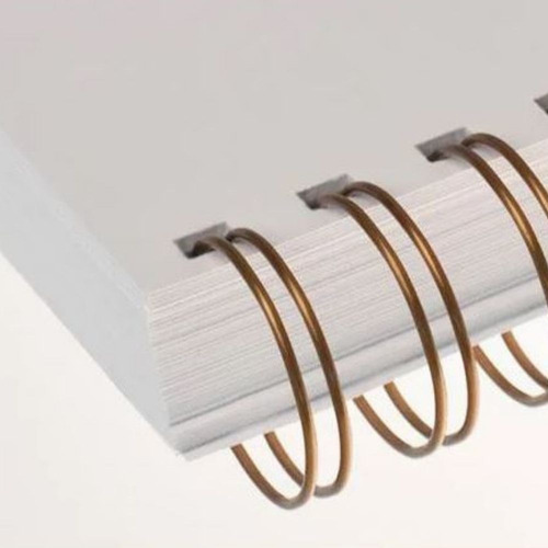 Wire-O para encuadernación A5 1 2x1 para bronce de 200 pulgadas y 24 pulgadas