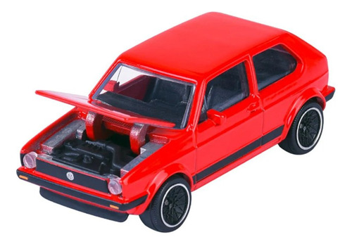 Miniatura Volkswagen Golf Mk 1 roja 1:60-1:64 Majorette