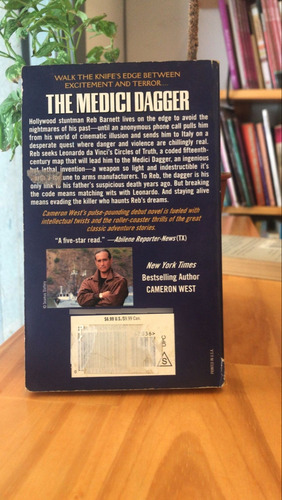 The Medici Dagger. Cameron West. Pocket Star Books. (Usado)