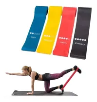 Comprar Set 4 Bandas Elasticas Silicona Cinta Fitness Yoga Fit