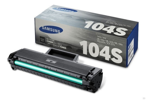 Toner Samsung 104s 104 Negro Original Ml 1660 1665 1865 