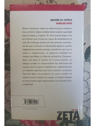 Caroline Myss - Anatomía Del Espirítu (Usado)