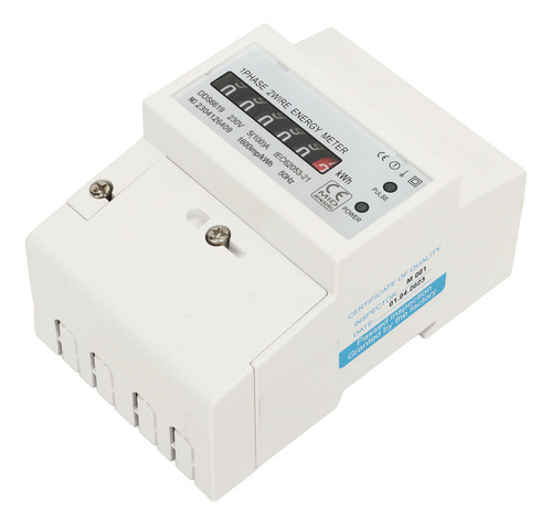 Medidor De Electricidad Monofásico Din Rail Power