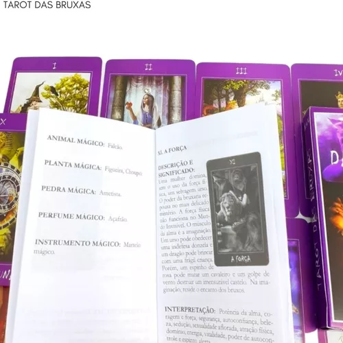 Tarot Rosa Caveira Baralho 36 Cartas + grátis Banho Cigano Nf em