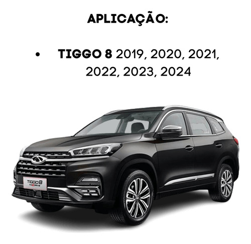 Kit 2 Buchas Bandeja Balança Traseira Tiggo 8 2022 2023 2024