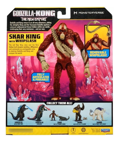 Godzila Vs Kong The New Emperi Articulada 35200 Loony Toys
