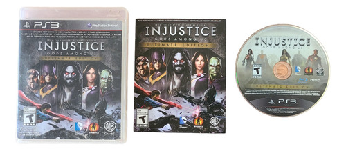 Injustice Gods Among Us: Ultimate Edition Ps3 (Reacondicionado)