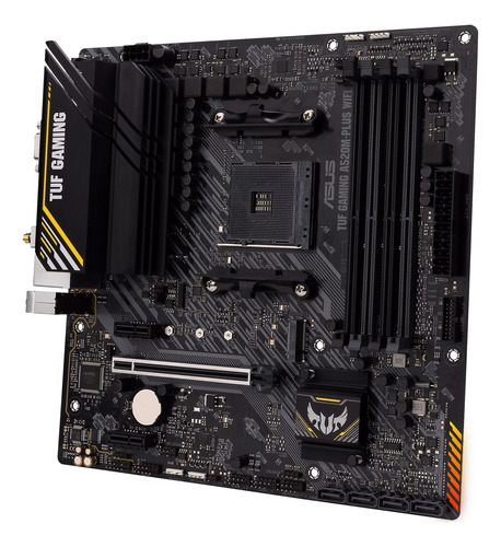 Tarjeta Madre Asus Tuf Gaming A520m-plus Wifi Am4 Ddr4 Glan