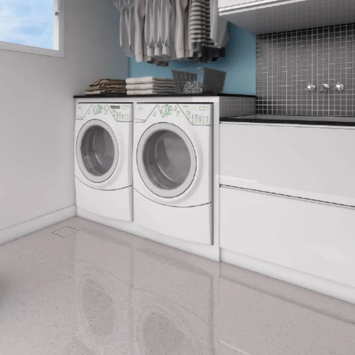 Ralo Linear 15x15 Tampa Oculta 209 Kit Com 8 Peças Elleve