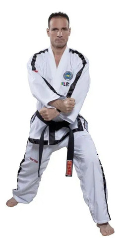 Dobok Instrutor 4 A 6 Dan Taekwondo Itf Poliéster - Top Ten