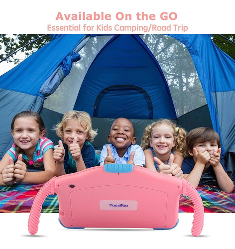 Tableta Yosatoo Para Niños, Android 32 Gb Wi-fi Rosa