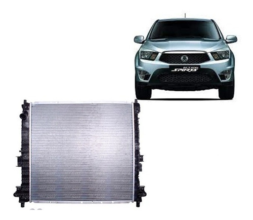 Radiador Motor Ssangyong Actyon Sports 2.0 2012 2019 Mecanic