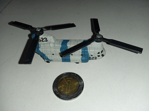 Helicóptero Ch-47 Chinook. Planet Micro. 1997 Mattel Inc.