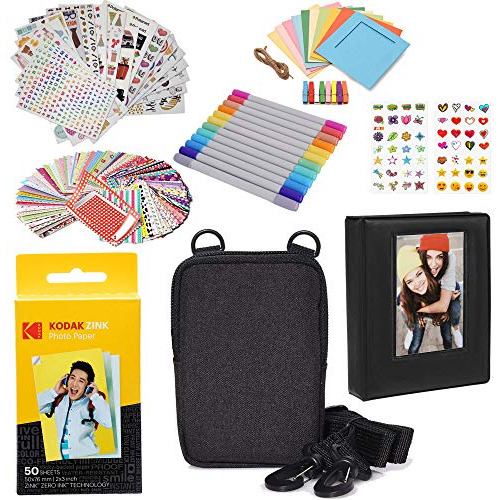 Kodak 2 X3 Premium Photo Paper 50 Pack Kit De Accesorio...