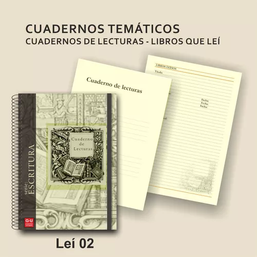 Cuaderno De Lecturas - Libros Que Leí - A5 Tapa Dura - $ 6.902,58