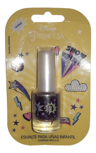 Esmalte De Uñas Infantil Princesas Peppa Sofia En Blister