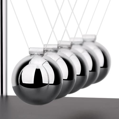 Newton's Cradle Qlkunla Balance Balls Science Physics Toy