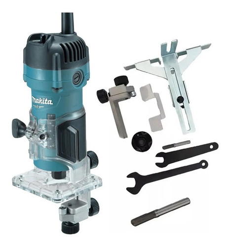 Imagem 1 de 4 de Tupia Manual 6mm 530w M3700b Makita
