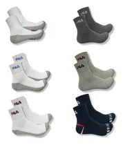 Comprar Medias Fila Color Blanco Tobilleras - Pack 6 Pares