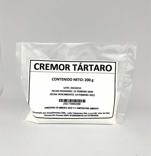 Cremor Tártaro - 200 G