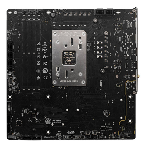 Tarjeta Madre Msi B650m Project Zero Am5 Ddr5 M.2 Wifi 6e