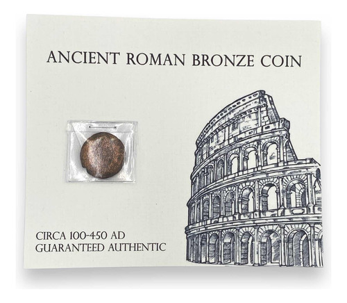Wow Moneda Auténtica Antigua Romana Circa 100-450 D D Cristo (Usado)
