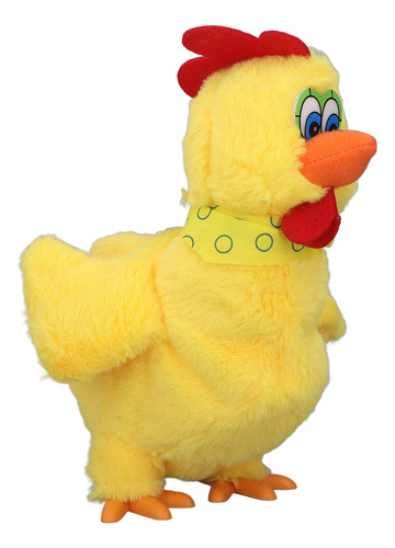 Peluche Electrónico De Pollo Para Poner 3 Huevos, Música Par