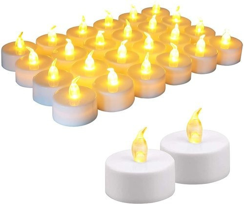 Velas A Pila Pack 24 Unidades - Vela Electrónica Luz Led