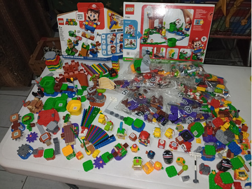 Lego Super Mario Varios Sets Figuras Y Escenarios Completos 