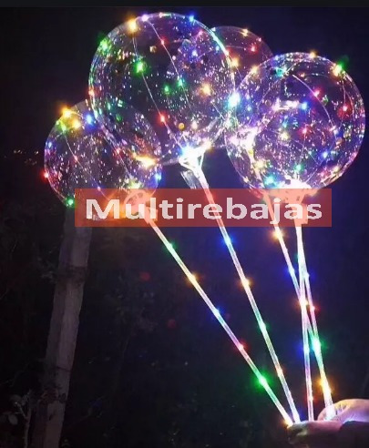 Globos Grandes Con Luces Led Para Decoración De Fiestas