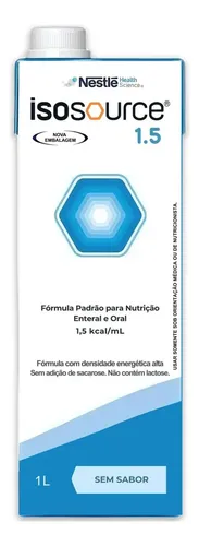 Isosource 1.5 1000ml Nestlé Sabor (Sem Sabor)