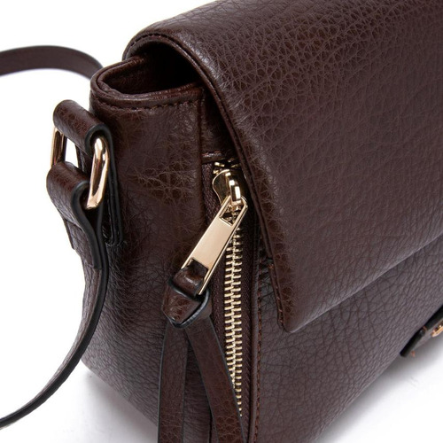 Cartera Gacel Bandolera Chocolate Car2903