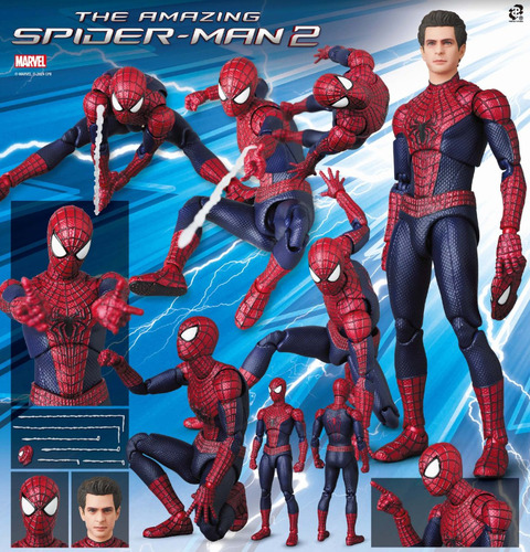 Mafex: Peter Parker - The Amazing Spider-man 2 Pre-vent