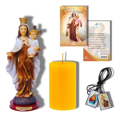 Kit Religioso : Virgen Del Carmen  Firenzi