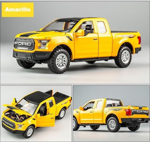 Ford F150 Raptor Escala 1:32 Miniatura Camioneta 4x4 M [u]