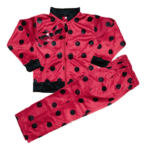 Disfraz Ladybug Para Niña Tipo Pants Con Antifaz