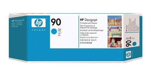 Cabezal De Impresión Hp 90 Cian Original Diginet