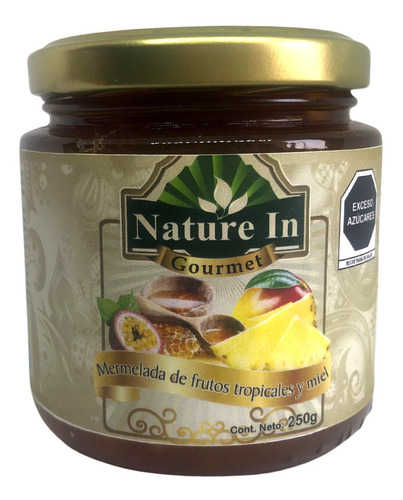 Mermelada De Frutos Tropicales & Miel 250g Nature In Gourmet